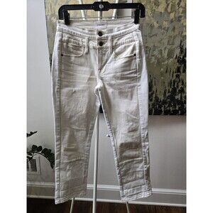 Frame Le High Straight Jeans off White Cream Women's Size 25
